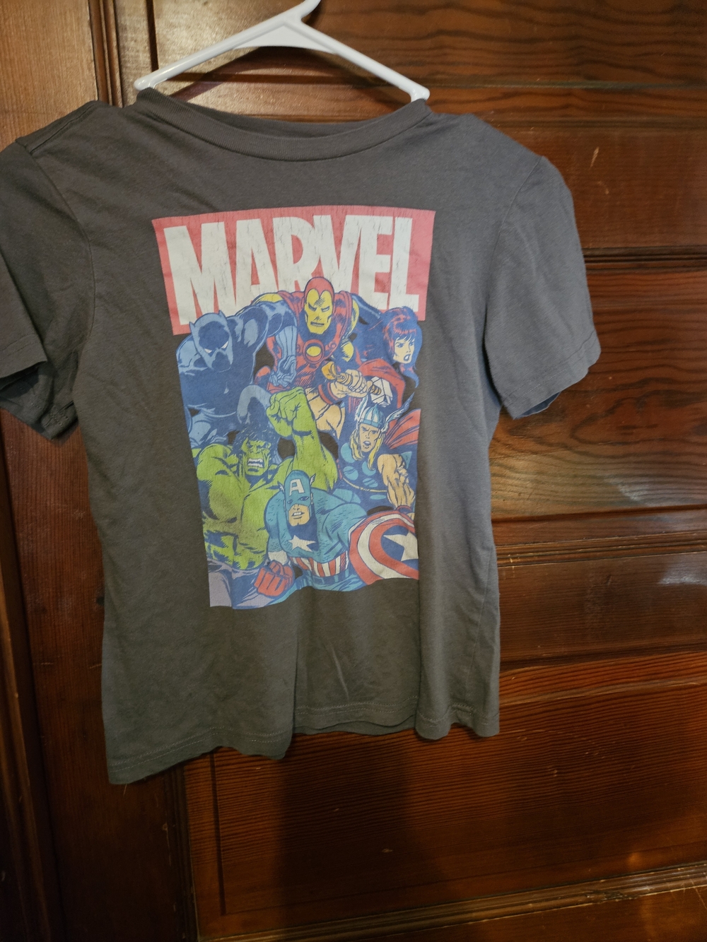 Marvel Graphic Tee with Classic Avengers